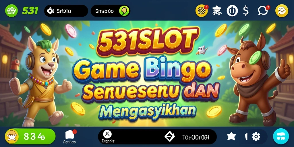 Tampilan gameplay seru di 531SLOT dengan suasana Bingo yang hidup.