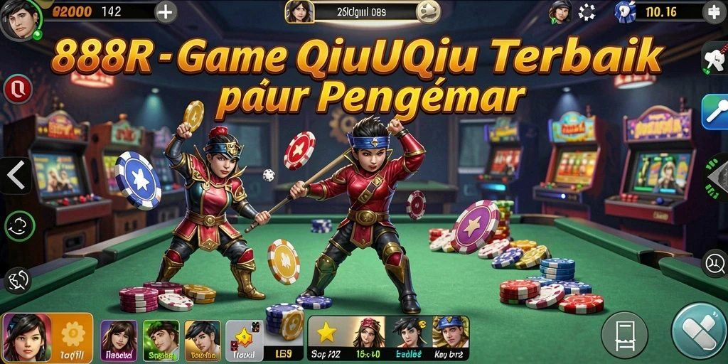 Tampilan gameplay QiuQiu yang menarik dan penuh tantangan.