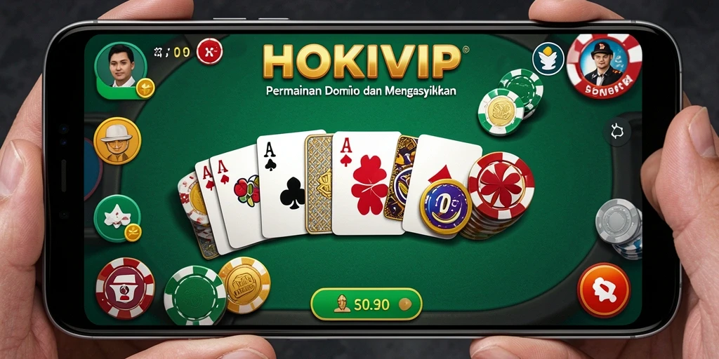 Tampilan gameplay seru dan interaktif HOKIVIP.