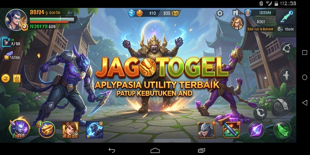 Tampilan antarmuka pengguna JAGOTOGEL yang sederhana dan fungsional.