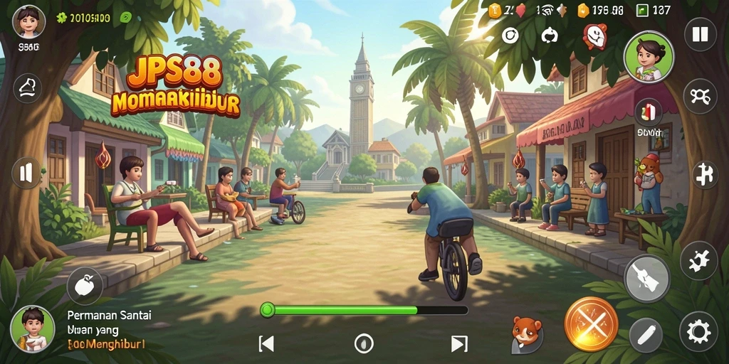 Tampilan menarik dari gameplay JPS88 yang menghibur.