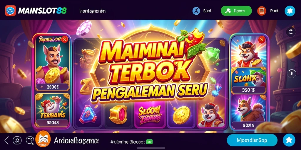 Tampilan gameplay seru dari MAINSLOT88 dengan tema Slot yang menarik.