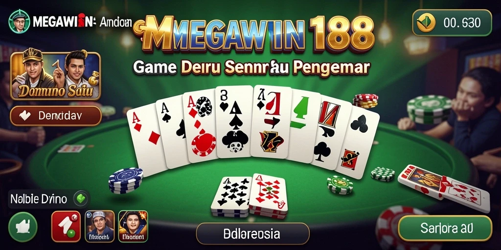 Tampilan gameplay MEGAWIN188 yang menarik dan interaktif.