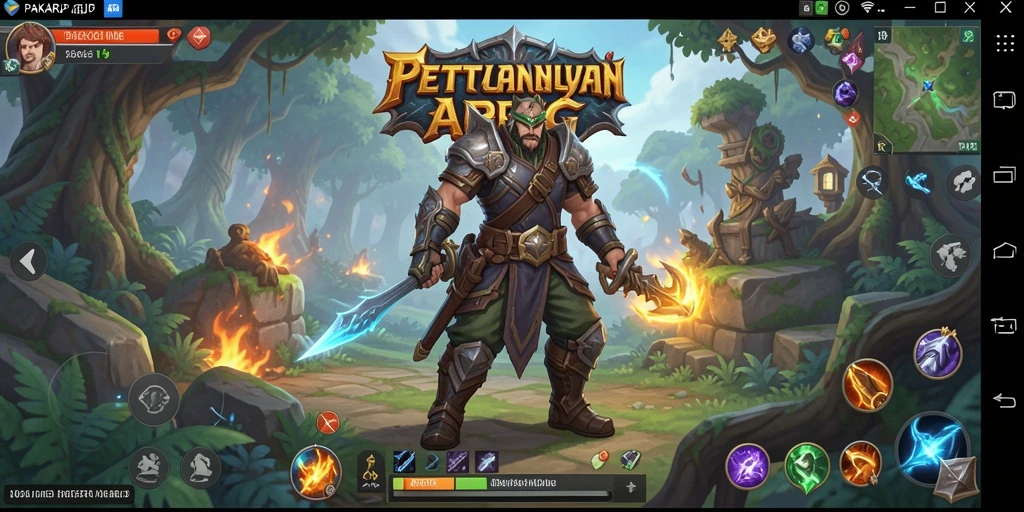 Tampilan gameplay PAKARJP yang mendebarkan dengan grafis fantastis.