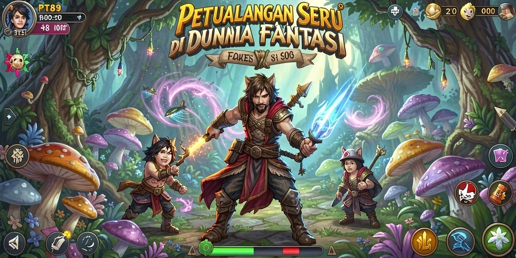 Menampilkan gameplay seru dan grafik menakjubkan di PT89.