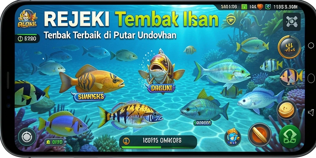 Screenshot gameplay Tembak Ikan yang menarik dan penuh aksi.